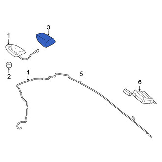 Nissan OE - Radio Antenna Cover
