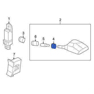 Nissan OE - Tire Pressure Monitoring System (TPMS) Sensor Grommet