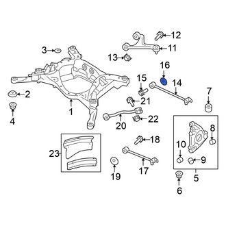 Nissan OE - Rear Alignment Camber Adjusting Eccentric