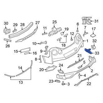Nissan OE - Parking Aid Sensor Bracket