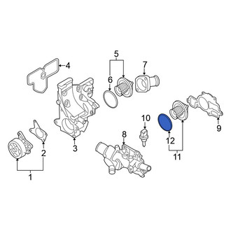 Nissan OE - Engine Coolant Thermostat Seal