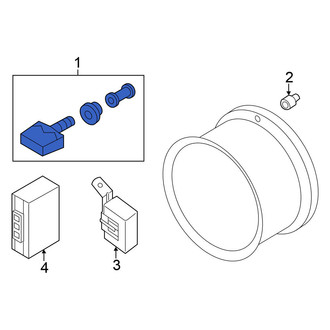 Nissan OE - Tire Pressure Monitoring System (TPMS) Sensor
