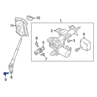 Nissan OE - Lower Steering Shaft Bolt