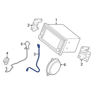 Nissan OE - Audio Auxiliary Jack