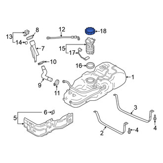 Nissan OE - Fuel Tank Lock Ring