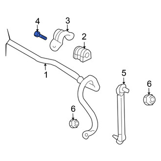 Nissan OE - Alternator Bracket Bolt