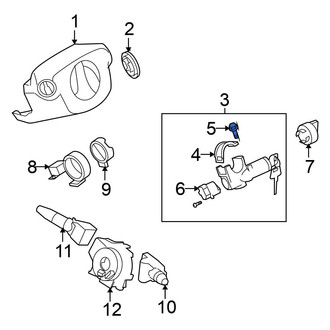 Nissan OE - Steering Column Lock Screw