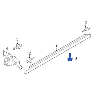 Nissan OE - Bumper Cover Screw