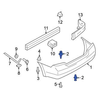 Nissan OE - Fender Liner Retainer
