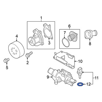 Nissan OE - Engine Coolant Temperature Sensor O-Ring
