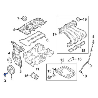 Nissan OE - Engine Crankshaft Pulley Bolt