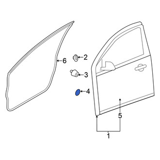 Nissan OE - Front Floor Plug