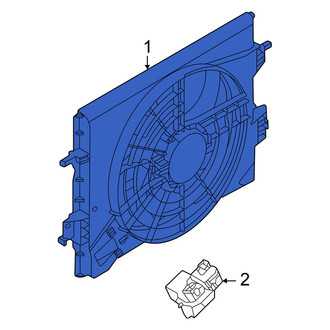 Nissan OE - Engine Cooling Fan Assembly