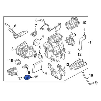 Nissan OE - HVAC Air Inlet Door Actuator