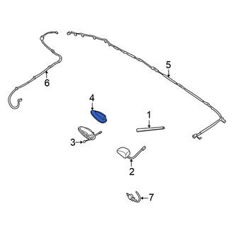 Nissan OE - Radio Antenna Cover