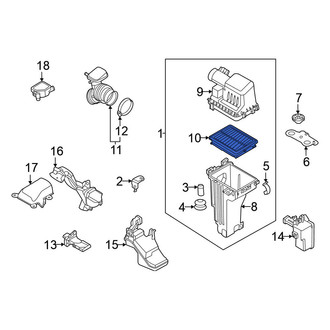 Nissan OE - Engine Air Filter