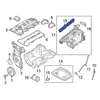 Nissan OE - Engine Intake Manifold Gasket