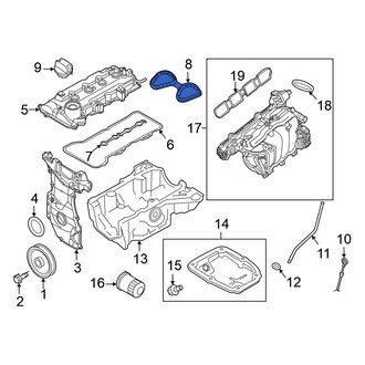 Nissan OE - Engine Valve Cover Gasket