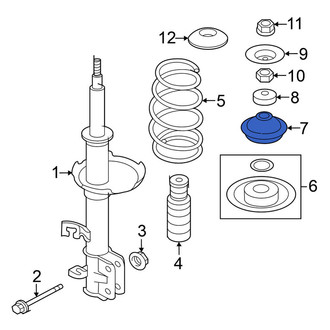 Nissan OE - Front Suspension Strut Mount