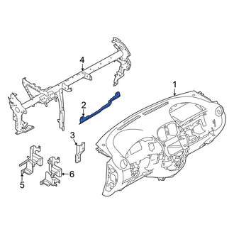 Nissan OE - Instrument Panel Knee Bolster