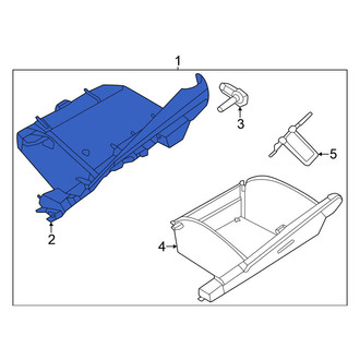 Nissan OE - Front Glove Box Door