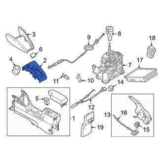 Nissan OE - Automatic Transmission Shift Cover Plate