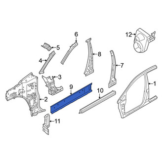 Nissan OE - Front Left Inner Rocker Panel