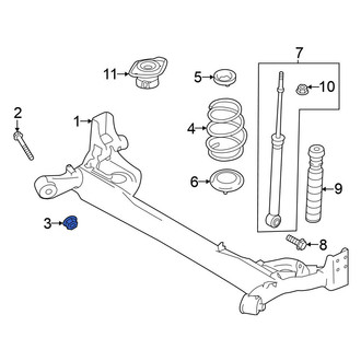 Nissan OE - Suspension Subframe Nut