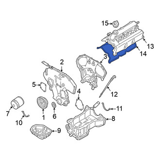 Nissan OE - Left Engine Valve Cover Gasket