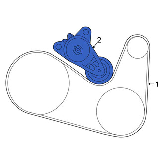 Nissan OE - Accessory Drive Belt Tensioner Assembly