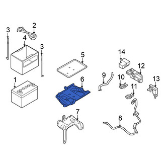 Nissan OE - Battery Tray