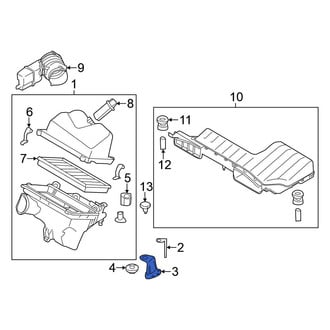 Nissan OE - Air Filter Housing Insulator