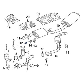 Nissan OE - Exhaust Spring