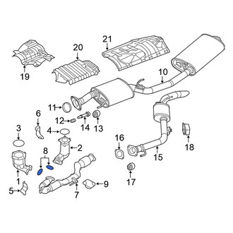 Nissan OE - Front Exhaust Crossover Gasket