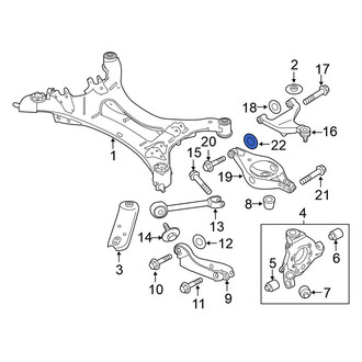 Nissan OE - Rear Alignment Camber Adjusting Eccentric