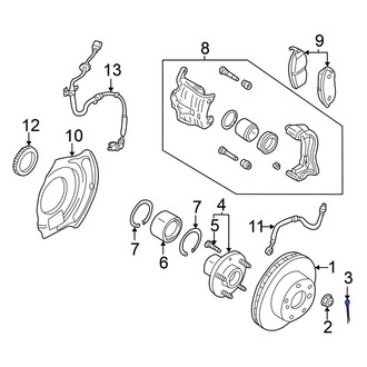 Nissan OE - CV Joint Cotter Pin