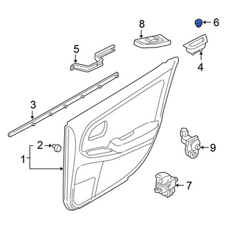 Nissan OE - Door Window Switch Bezel Cap