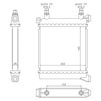 Nissens® - Engine Coolant Radiator