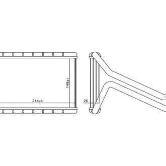 Nissens® - HVAC Heater Core