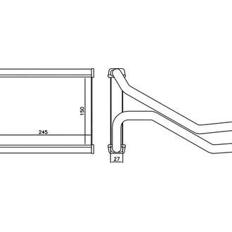 Nissens® - HVAC Heater Core