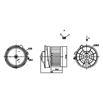 Nissens® - HVAC Blower Motor