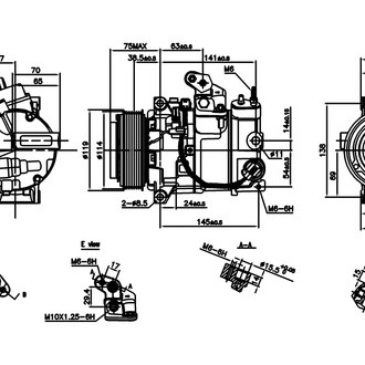 Nissens® - A/C Compressor