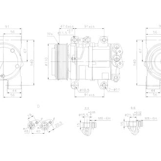 Nissens® - A/C Compressor