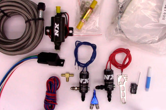 Side X Side Single Nozzle Nitrous System