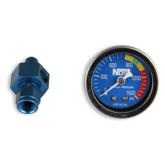 Nitrous Oxide Systems® - 1-1/2" Mechanical Nitrous Pressure Gauges, 0-1500 PSI