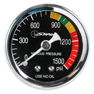 Nitrous Oxide Systems® - 1-1/2" Mechanical Nitrous Pressure Gauge, 0-1500 PSI