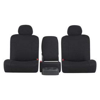 Northwest Seat Covers® - Neoprene 1st Row Black Custom Seat Cover