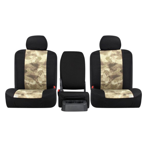  Northwest Seat Covers® - A-TACS™ 1st Row Camo Arid/Urban Sport Custom Seat Cover