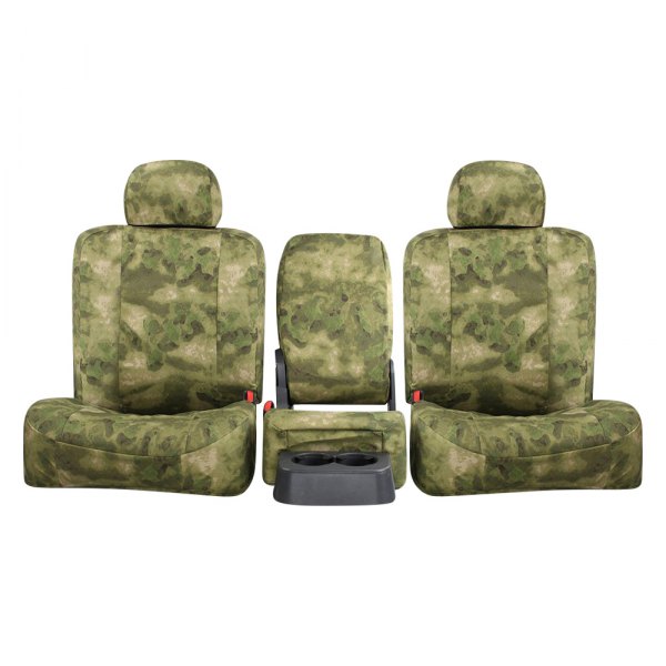  Northwest Seat Covers® - A-TACS™ 1st Row Camo Foliage/Green Custom Seat Cover