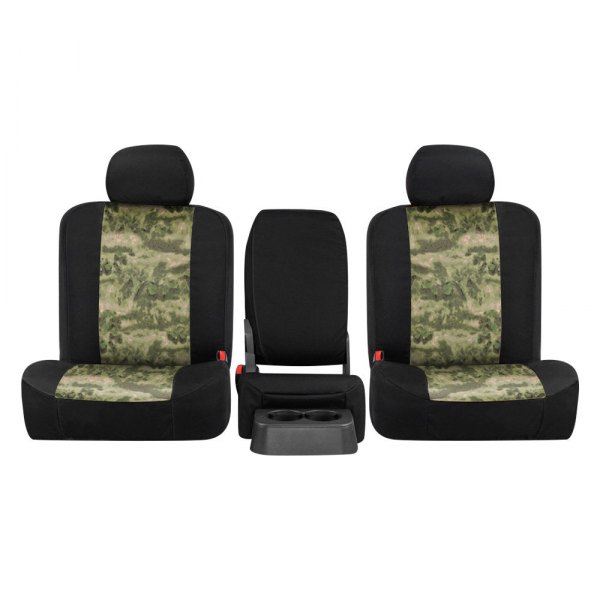  Northwest Seat Covers® - A-TACS™ 1st Row Camo Foliage/Green Sport Custom Seat Cover